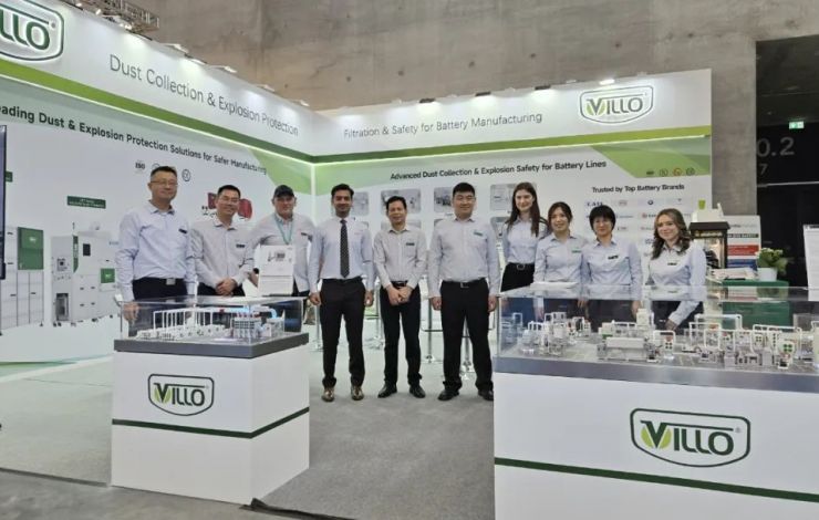 匯樂技術(shù)精彩亮相歐洲電池展 | Villo Impresses at Battery Show Europe